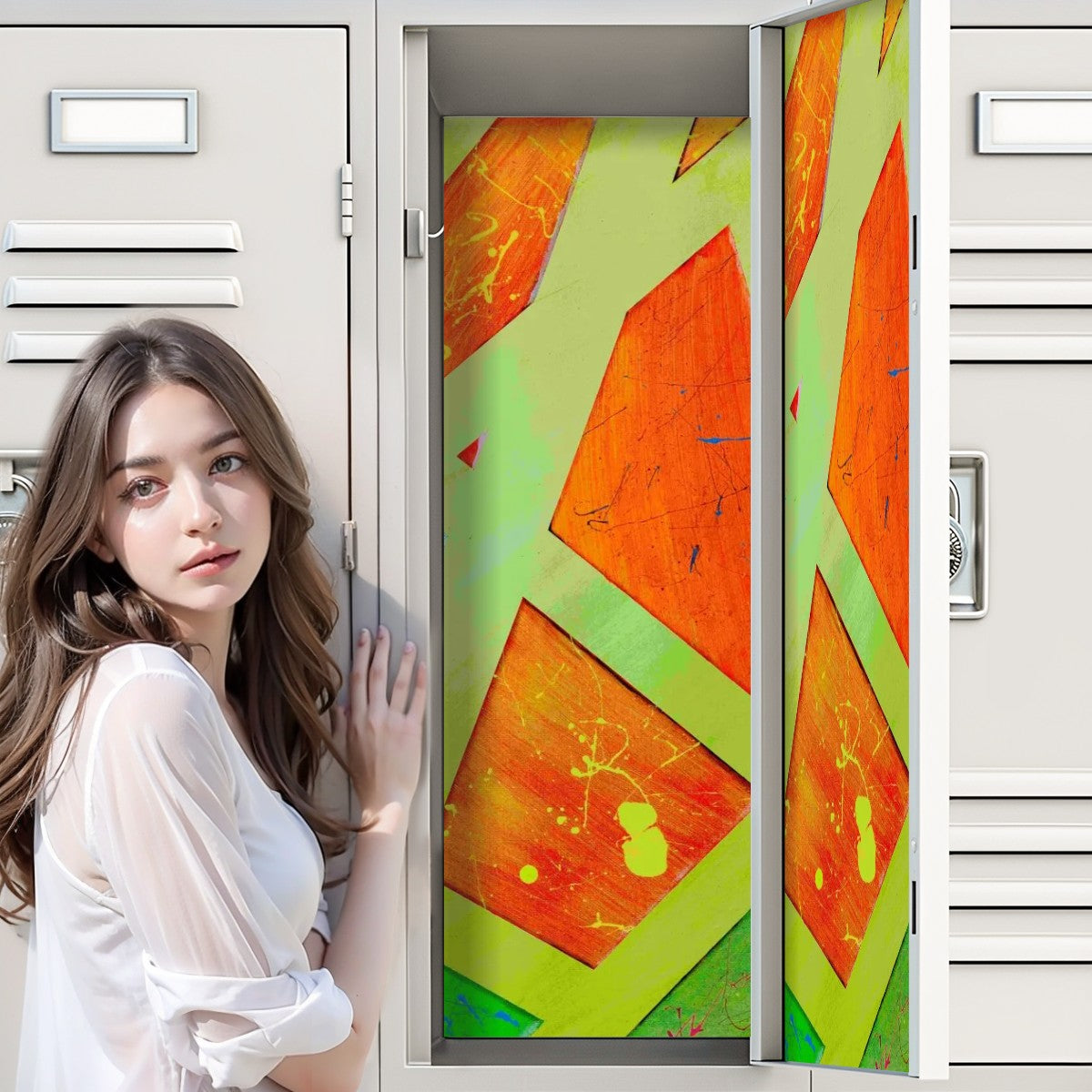 Gavin Scott Magnetic Locker Wallpaper 2 pcs