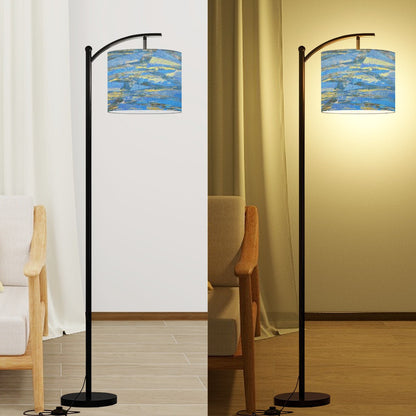 Gavin Scott Arc Floor Lamp w/Remote