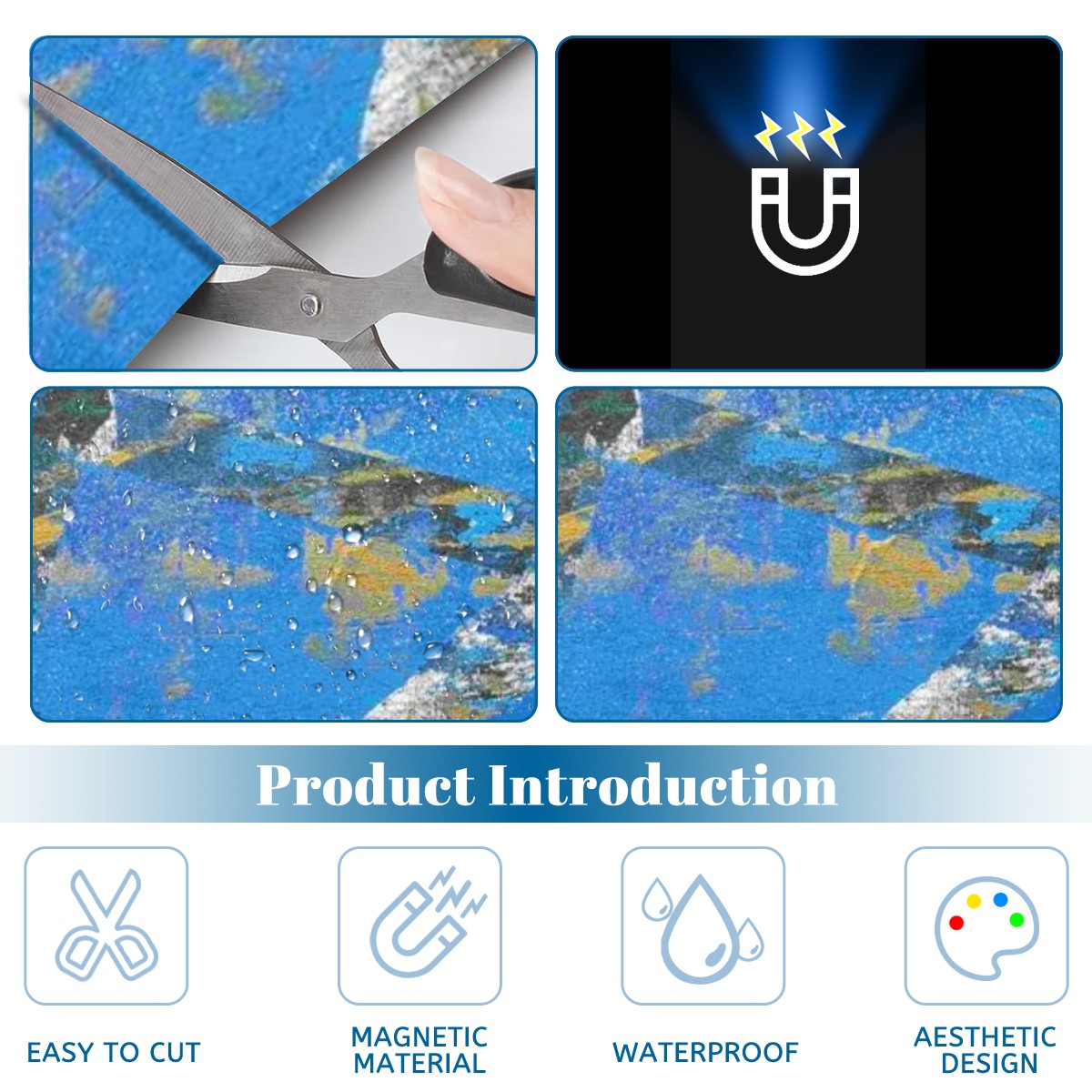 Gavin Scott Magnetic Locker Wallpaper 2 pcs