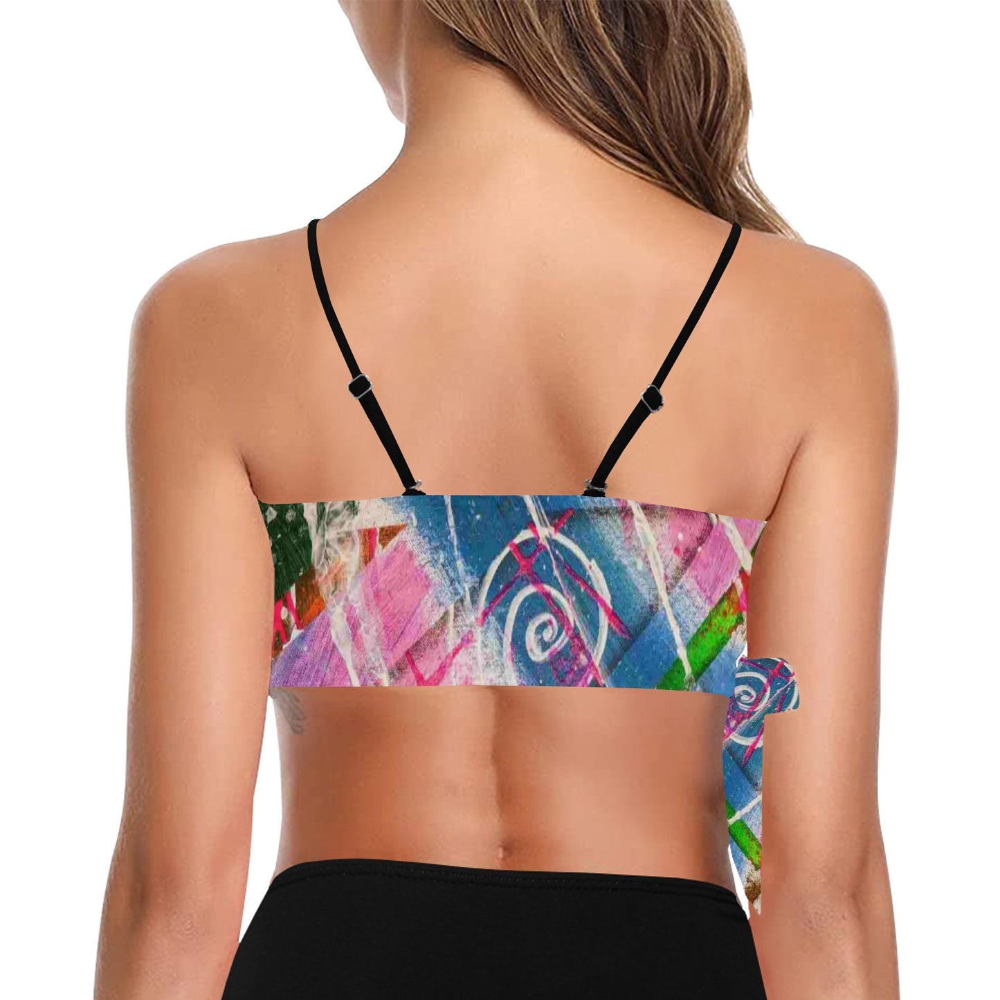 Gavin Scott Side Knot Bikini Top (Femme S-2XL)