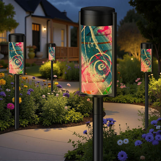 Gavin Scott Adjustable Outdoor Solar Lights (set of 4)