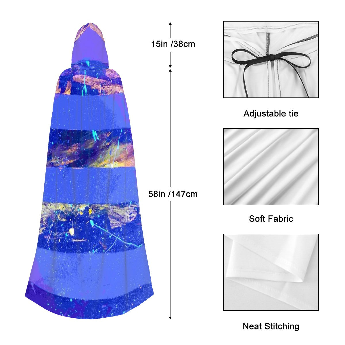 Gavin Scott Hooded Cloak