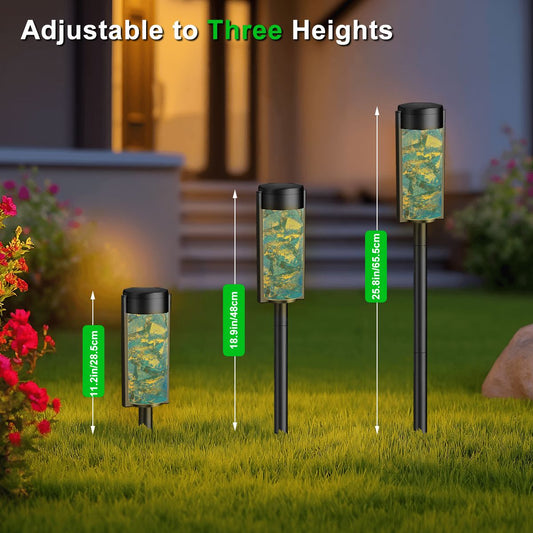 Gavin Scott Adjustable Outdoor Solar Lights (set of 4)