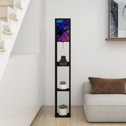 Gavin Scott Floor Lamp with Shelves (2 Colors)