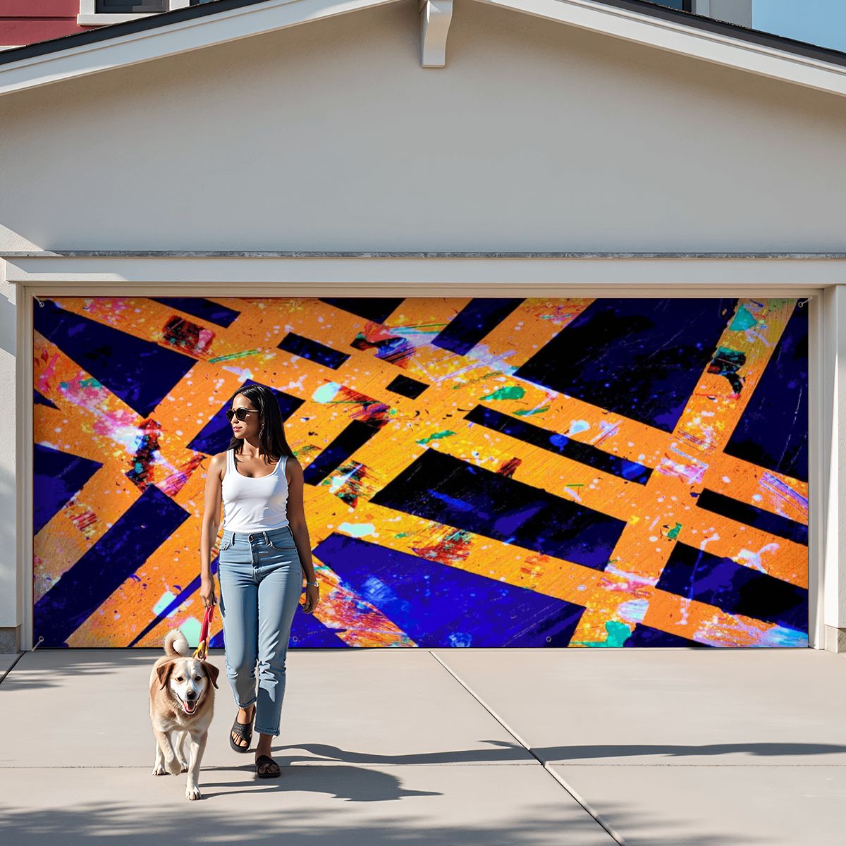 Gavin Scott Garage Door Banner Backdrop