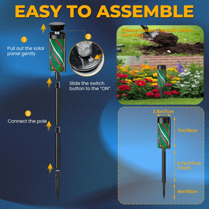 Gavin Scott Adjustable Outdoor Solar Lights (set of 4)