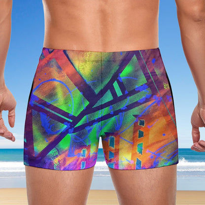 Gavin Scott Square Cut Swimming Trunks (Masc S-3XL)