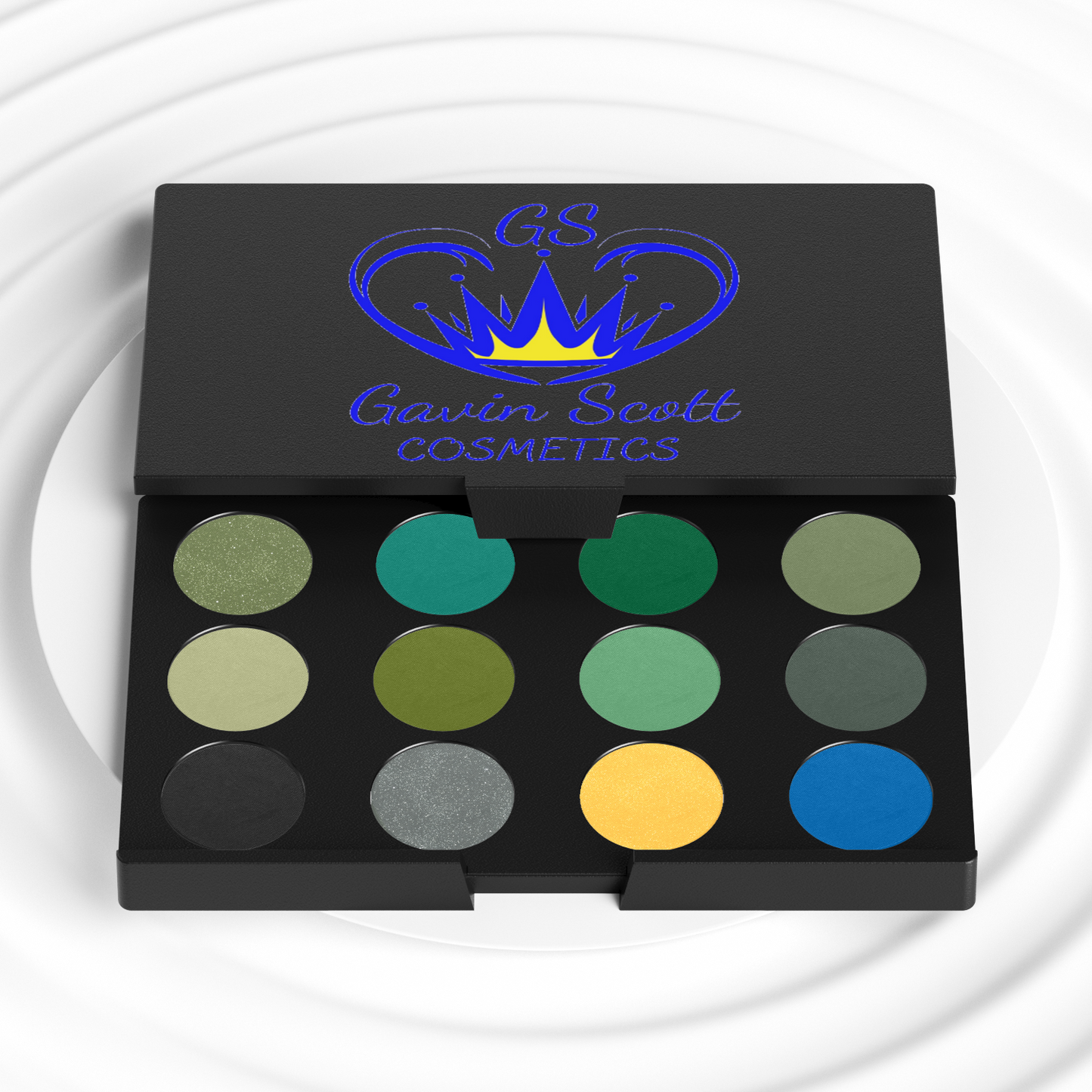 Gavin Scott Cosmetics Green Eyeshadow Palette