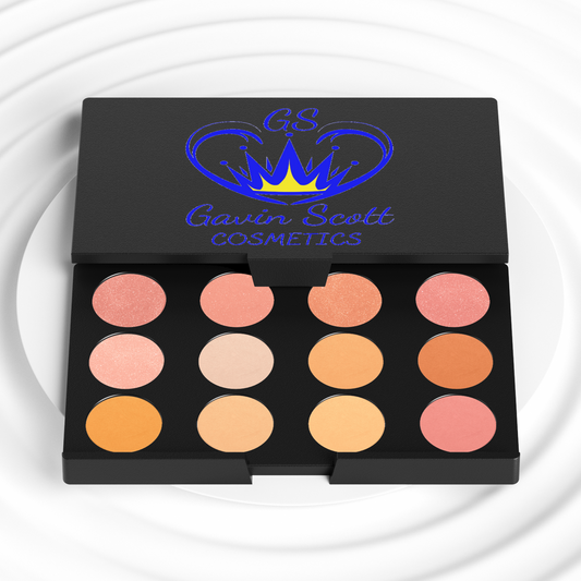 Gavin Scott Cosmetics Peach Eyeshadow Palette