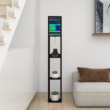 Gavin Scott Floor Lamp with Shelves (2 Colors)