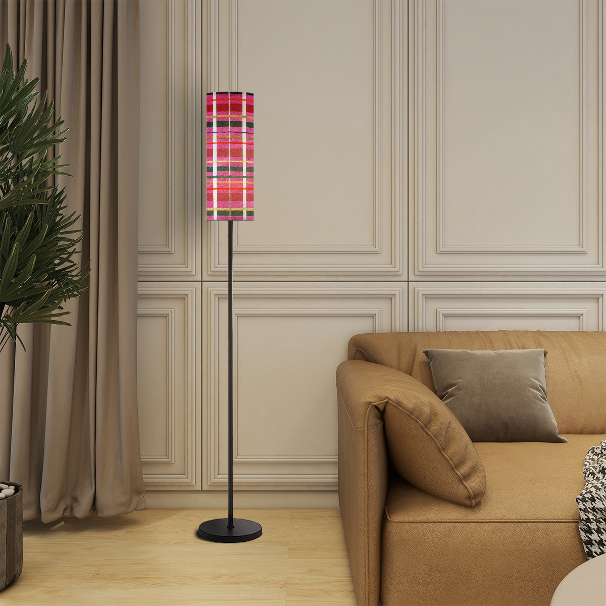 Gavin Scott Pillar Torch Floor Lamp