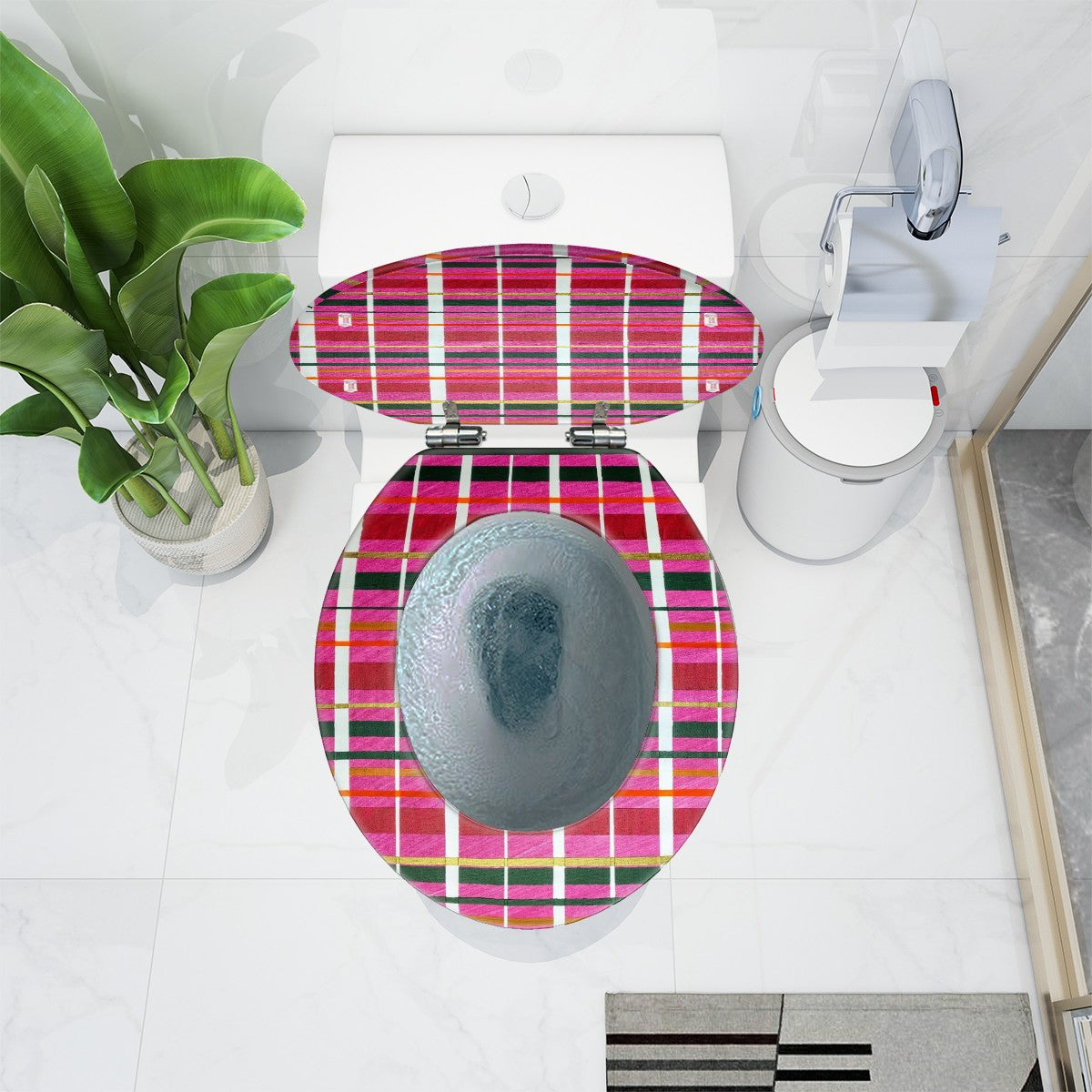 Gavin Scott Universal Toilet Seat w/Matching Soft-close Lid