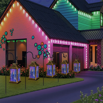 Gavin Scott Solar Powered Indoor/Outdoor Lantern