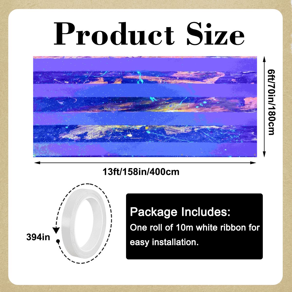 Gavin Scott Garage Door Banner Backdrop