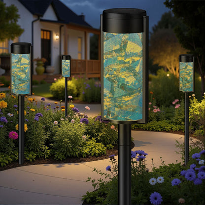 Gavin Scott Adjustable Outdoor Solar Lights (set of 4)