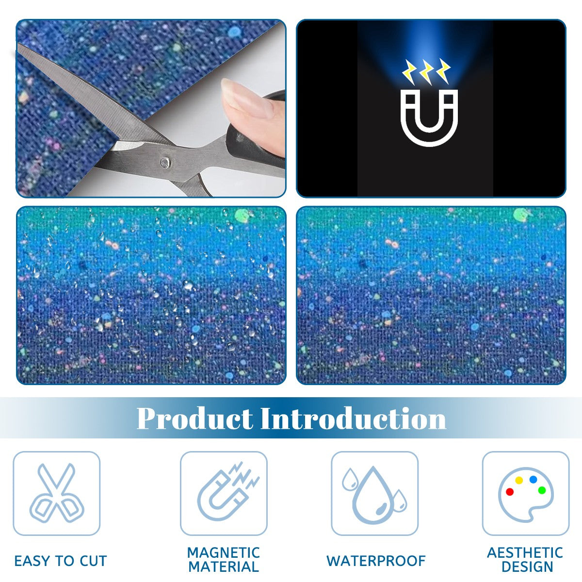 Gavin Scott Magnetic Locker Wallpaper 2 pcs