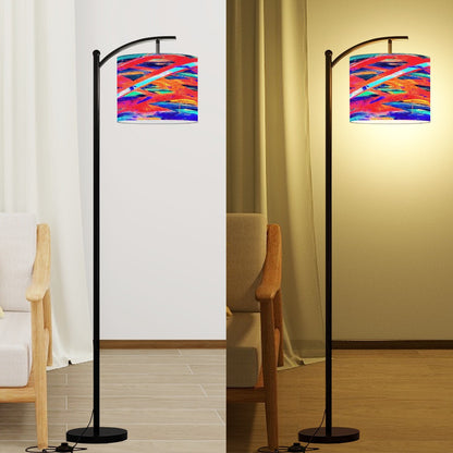 Gavin Scott Arc Floor Lamp w/Remote