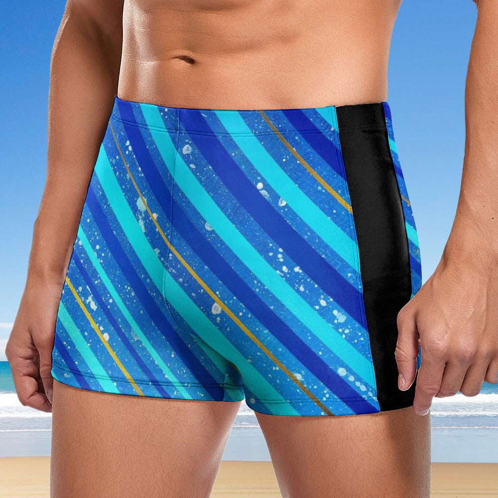 Gavin Scott Square Cut Swimming Trunks (Masc S-3XL)