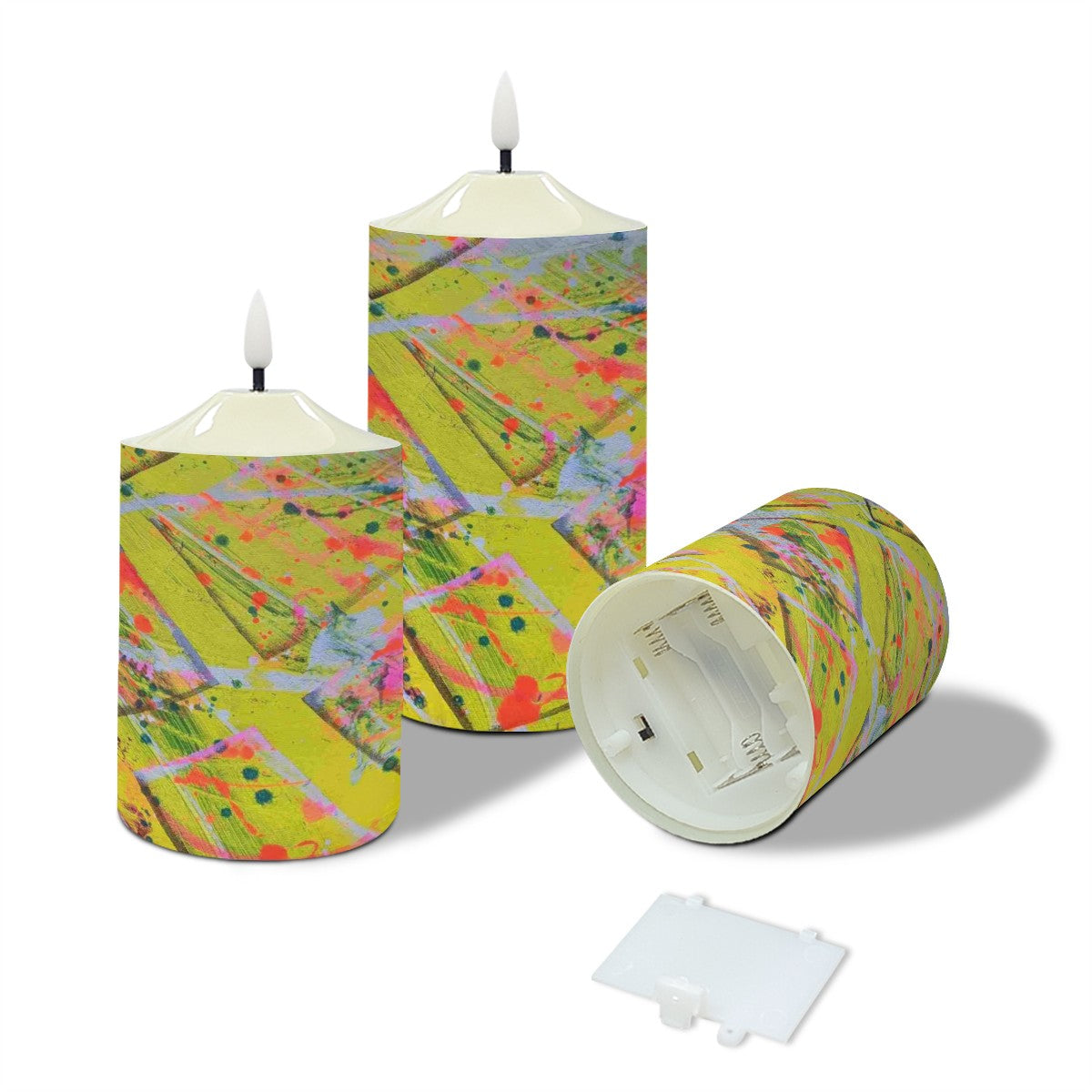 Gavin Scott Flameless Candles w/Remote (Set of 3)