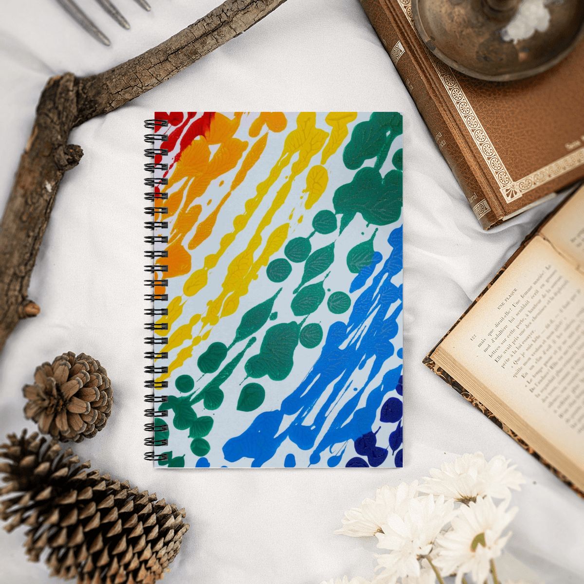 Gavin Scott Spiral Notebook