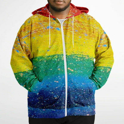 Gavin Scott PRIDE Zipper Hoodie (Genderless 2XL-6XL)