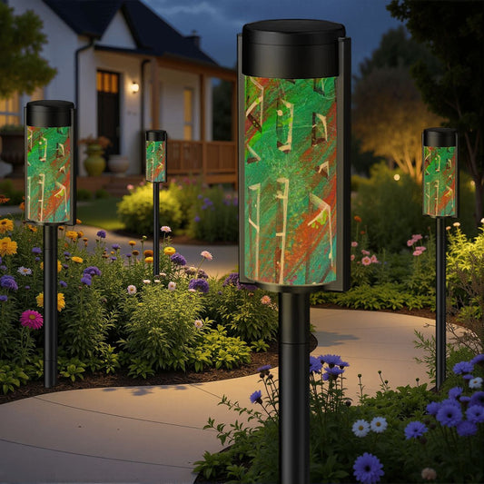 Gavin Scott Adjustable Outdoor Solar Lights (set of 4)