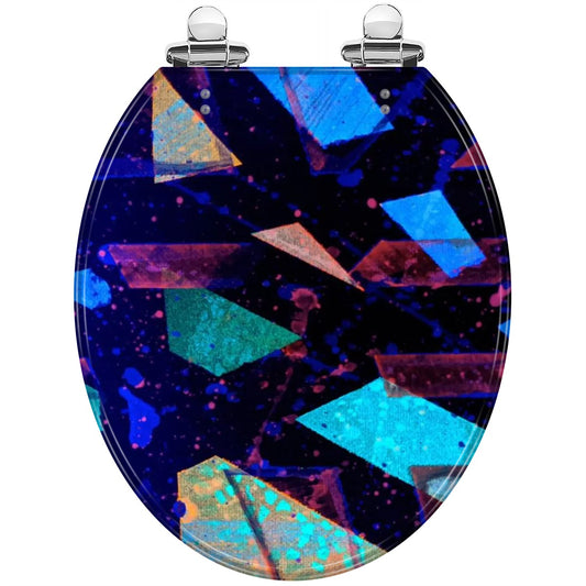 Gavin Scott Round Toilet Seat w/Matching Soft-close Lid (O-Shape)