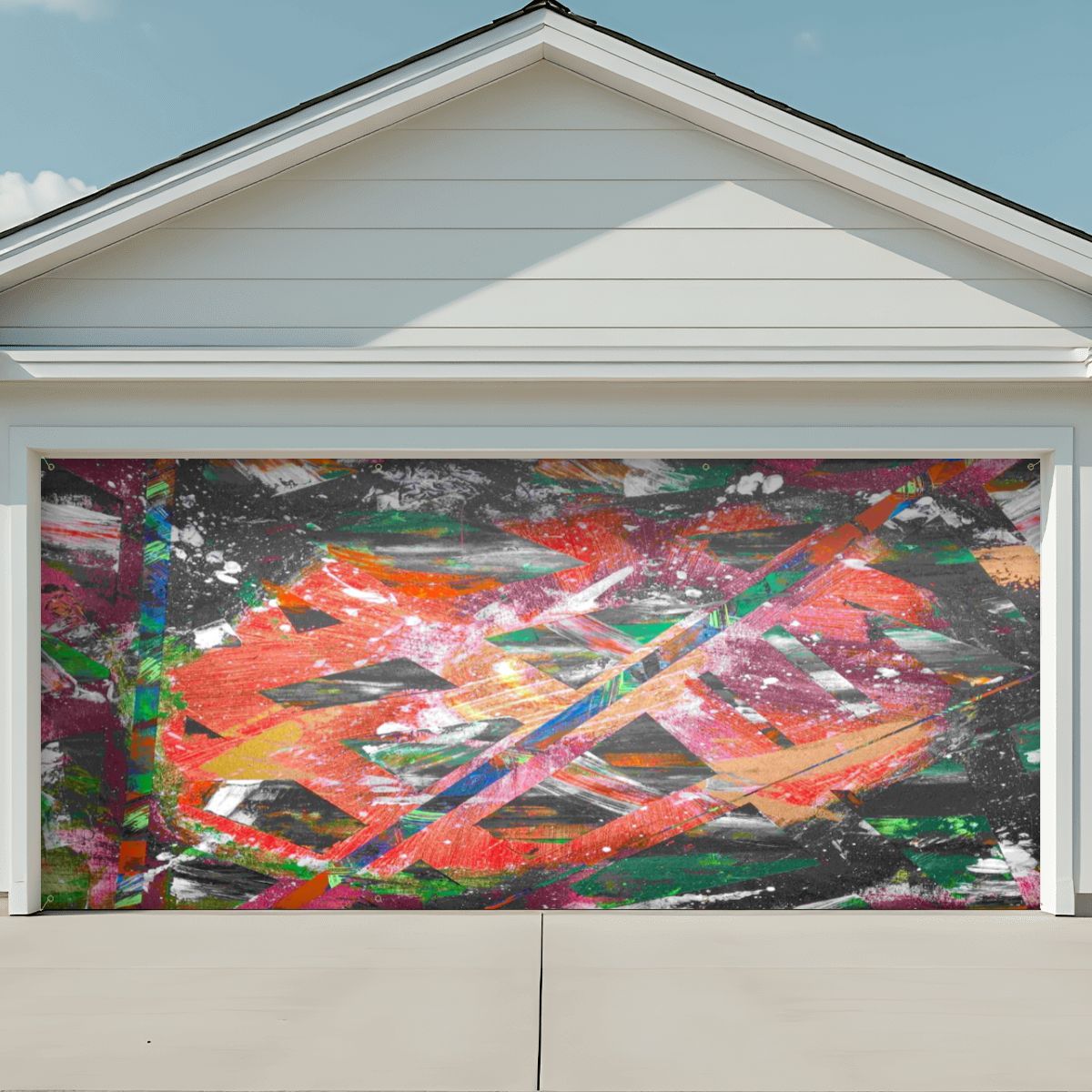 Gavin Scott Garage Door Banner Backdrop