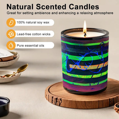 Gavin Scott Scented Black Jar Candle (6oz)