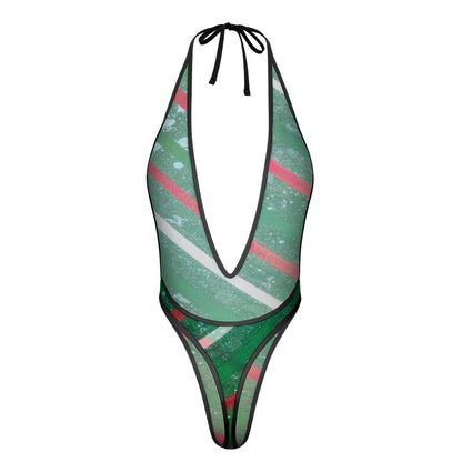 Gavin Scott Deep Plunge Jumpsuit (Femme S-3XL)