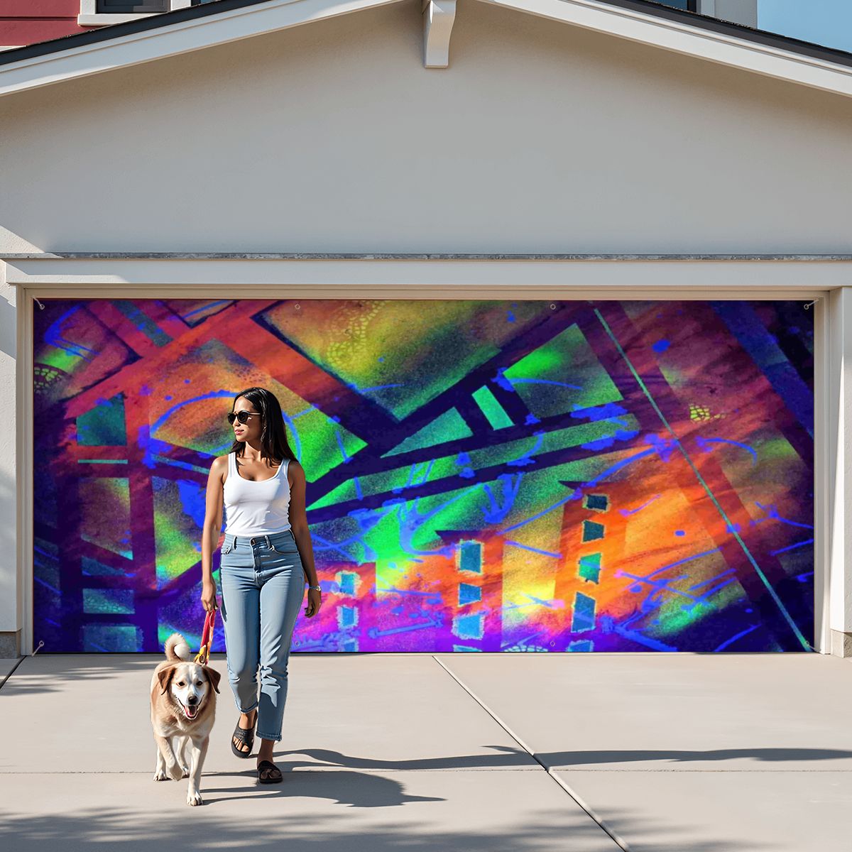 Gavin Scott Garage Door Banner Backdrop