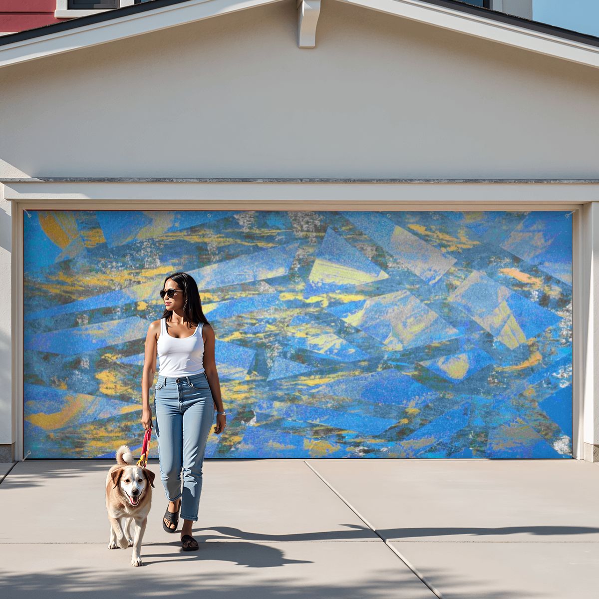 Gavin Scott Garage Door Banner Backdrop
