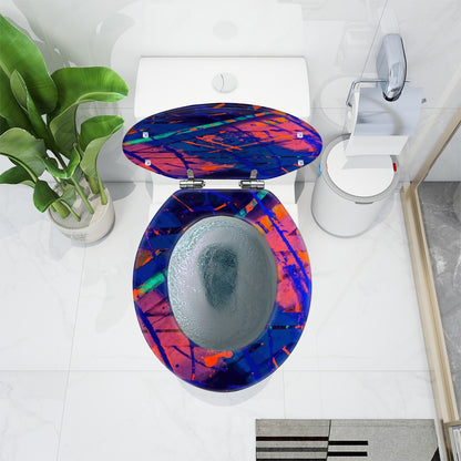 Gavin Scott Universal Toilet Seat w/Matching Soft-close Lid