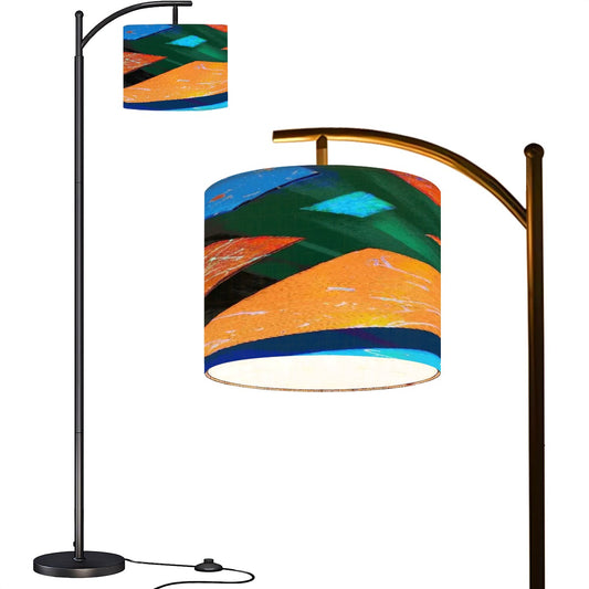 Gavin Scott Arc Floor Lamp w/Remote