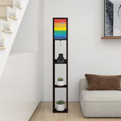 Gavin Scott PRIDE Floor Lamp with Shelves (2 Colors)