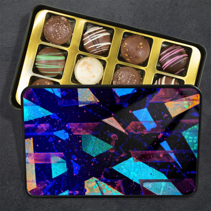 Gavin Scott Chocolate Truffle Keepsake Gift Tin (12 Count)