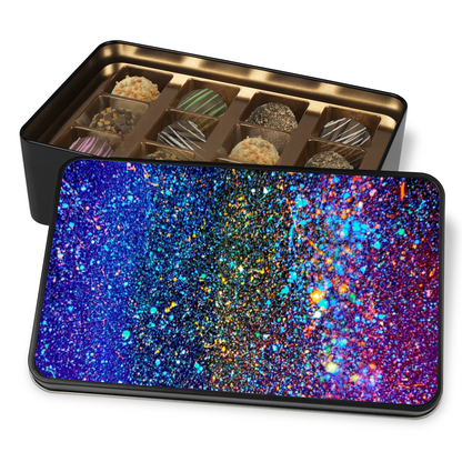 Gavin Scott Chocolate Truffle Keepsake Gift Tin (12 Count)