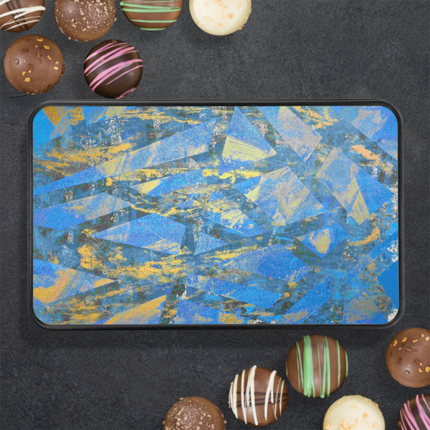 Gavin Scott Chocolate Truffle Keepsake Gift Tin (12 Count)