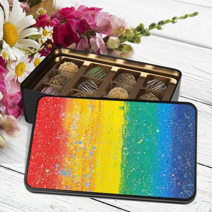 Gavin Scott Chocolate Truffle Keepsake Gift Tin (12 Count)