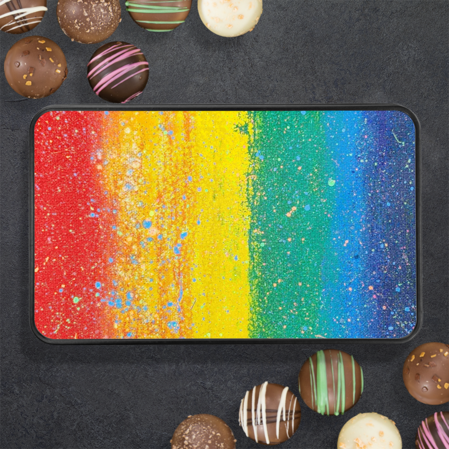 Gavin Scott Chocolate Truffle Keepsake Gift Tin (12 Count)