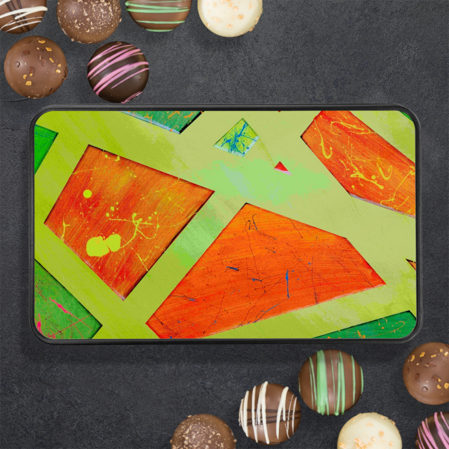 Gavin Scott Chocolate Truffle Keepsake Gift Tin (12 Count)