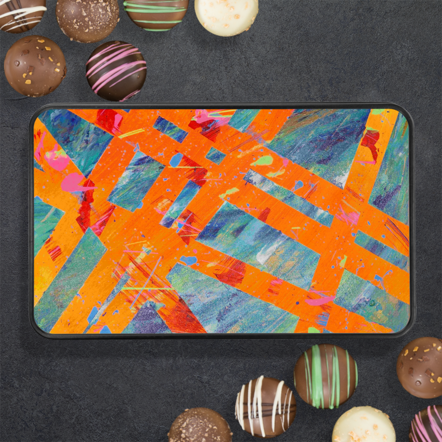 Gavin Scott Chocolate Truffle Keepsake Gift Tin (12 Count)