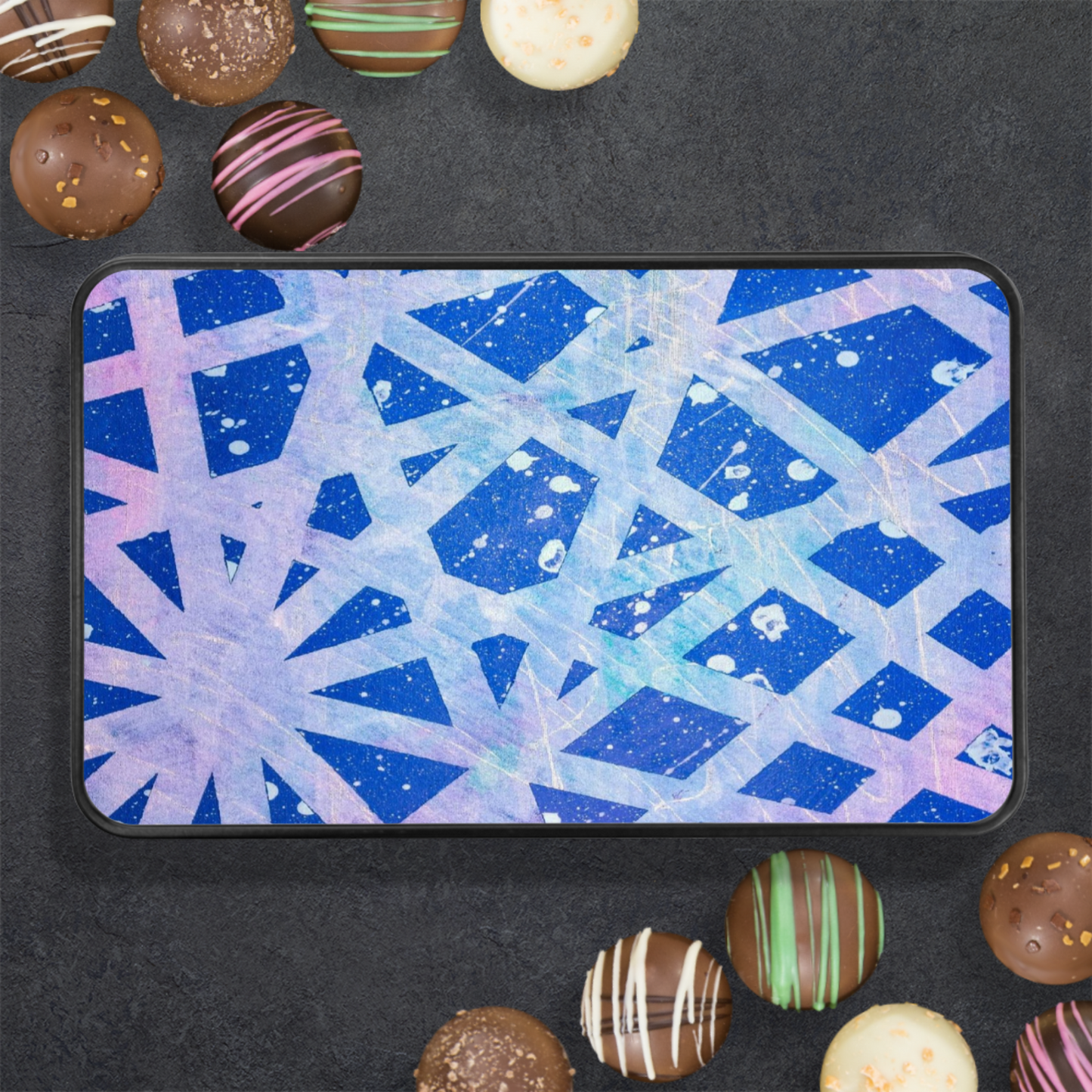 Gavin Scott Chocolate Truffle Keepsake Gift Tin (12 Count)