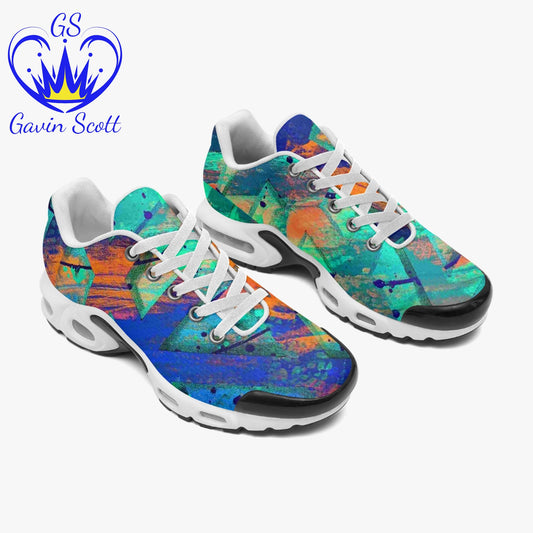 Gavin Scott Low-Top Air Bounce Mesh Knit Sneakers