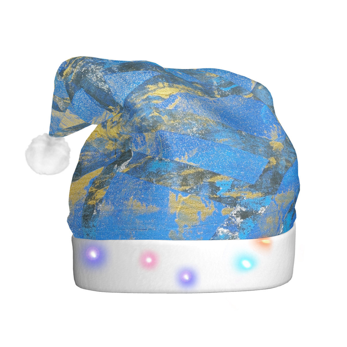 Gavin Scott Glowing Plush Holiday Hat (Adult)