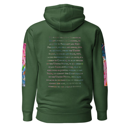Gavin Scott U.S. CONSTITUTION 14th AMENDMENT SECTION 3 Premium Genderless Hoodie