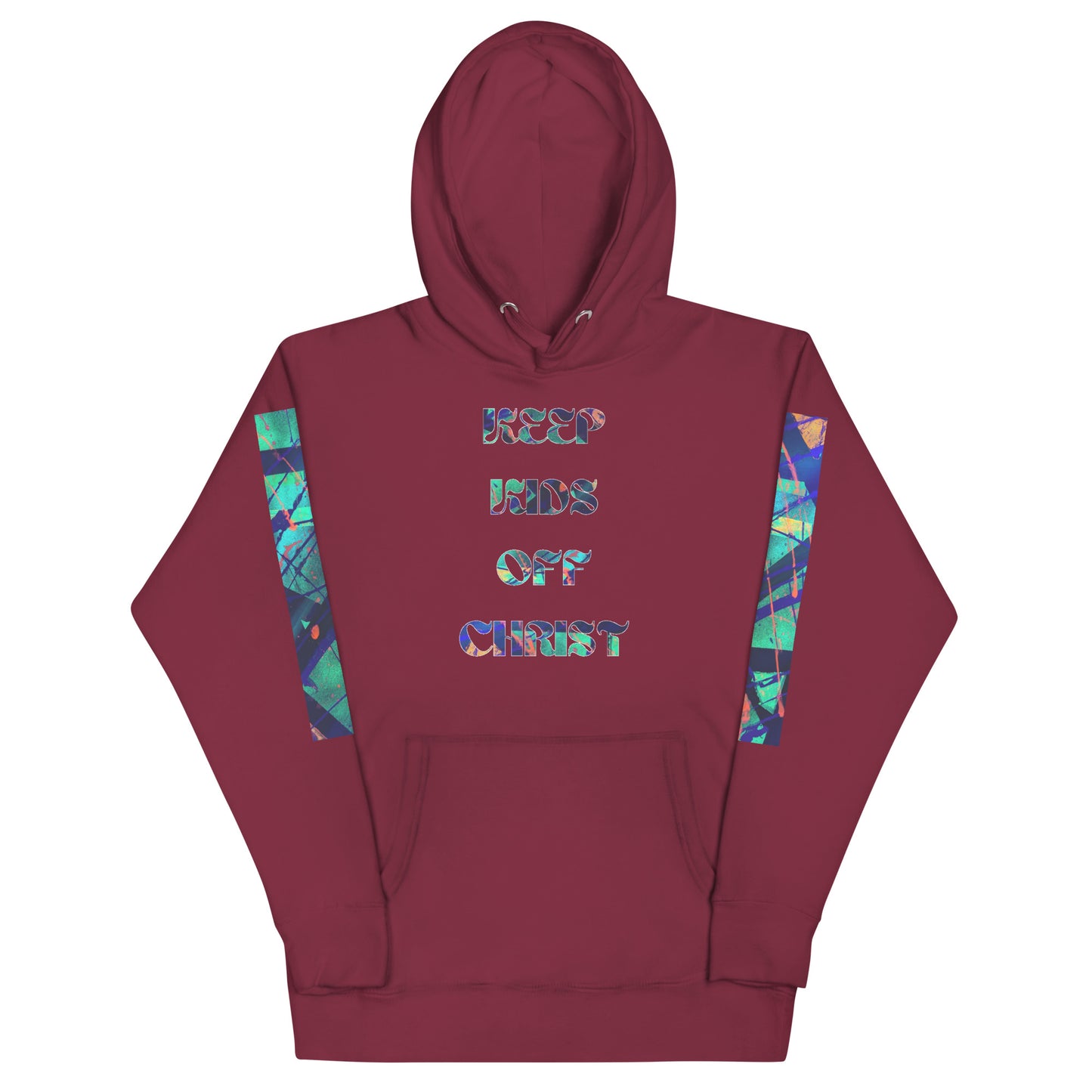 Gavin Scott KEEP KIDS OFF CHRIST Genderless Hoodie