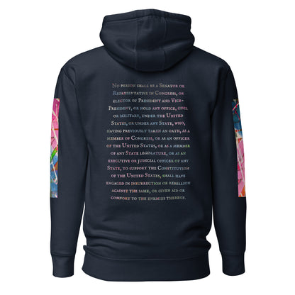 Gavin Scott U.S. CONSTITUTION 14th AMENDMENT SECTION 3 Premium Genderless Hoodie
