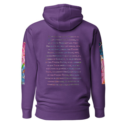 Gavin Scott U.S. CONSTITUTION 14th AMENDMENT SECTION 3 Premium Genderless Hoodie