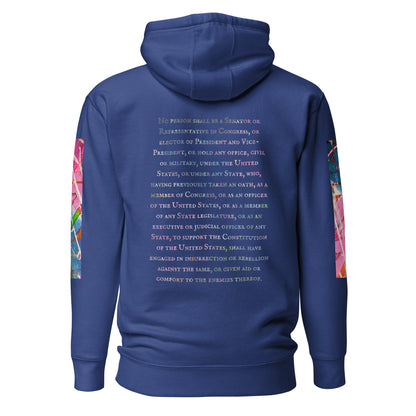 Gavin Scott U.S. CONSTITUTION 14th AMENDMENT SECTION 3 Premium Genderless Hoodie